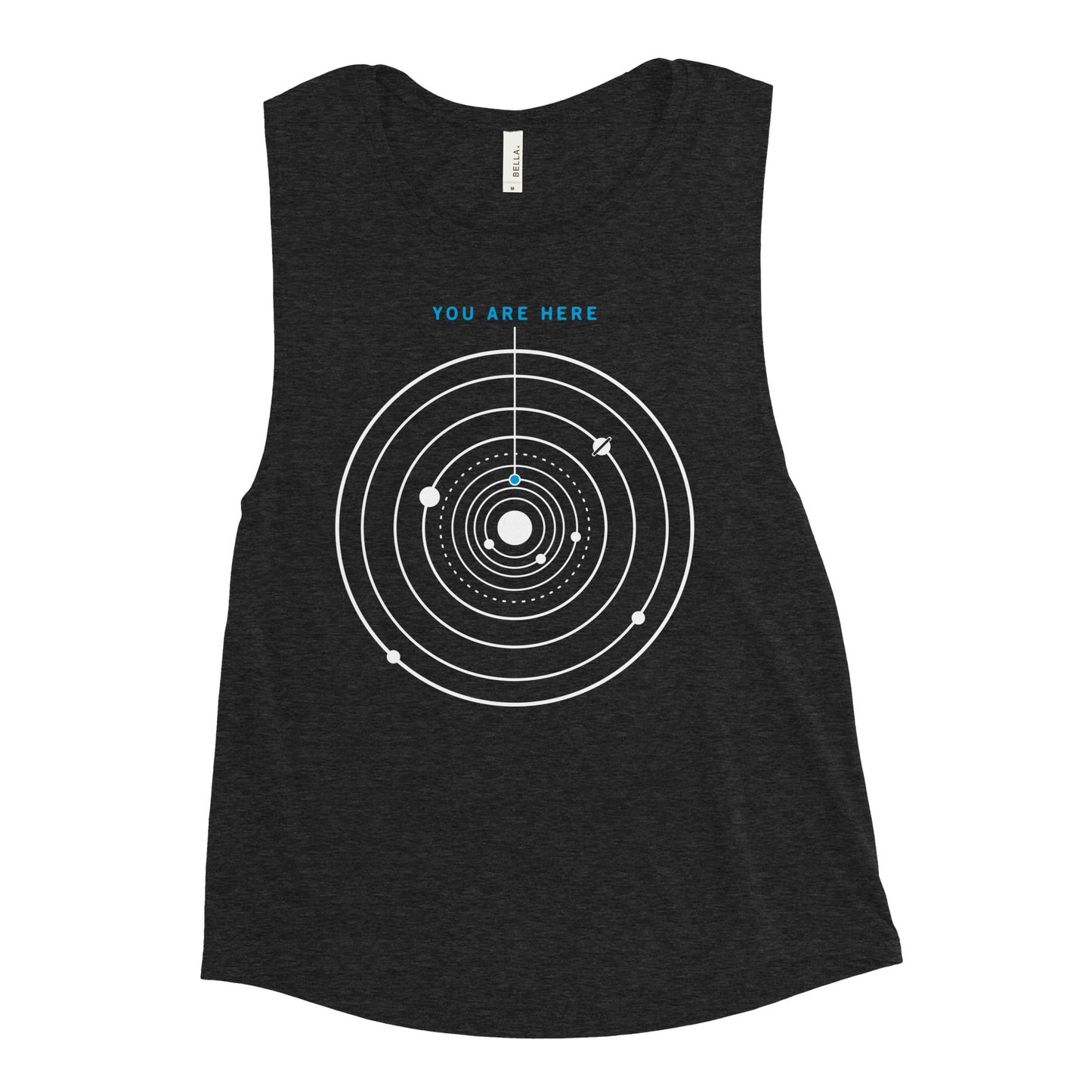 You Are Here Women's Muscle Tank