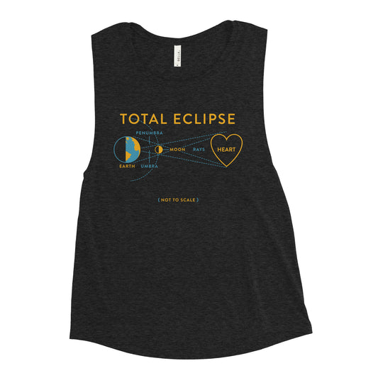 Total Eclipse Of The Heart Women's Muscle Tank