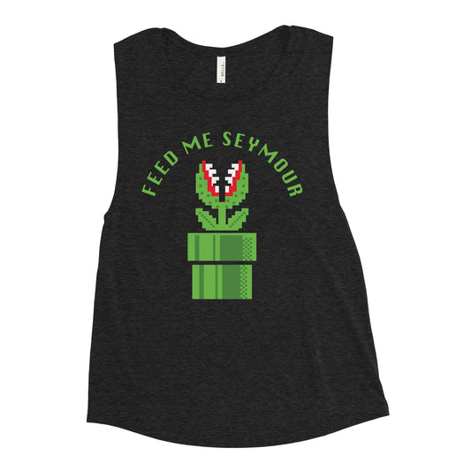 Feed Me Seymour Women's Muscle Tank