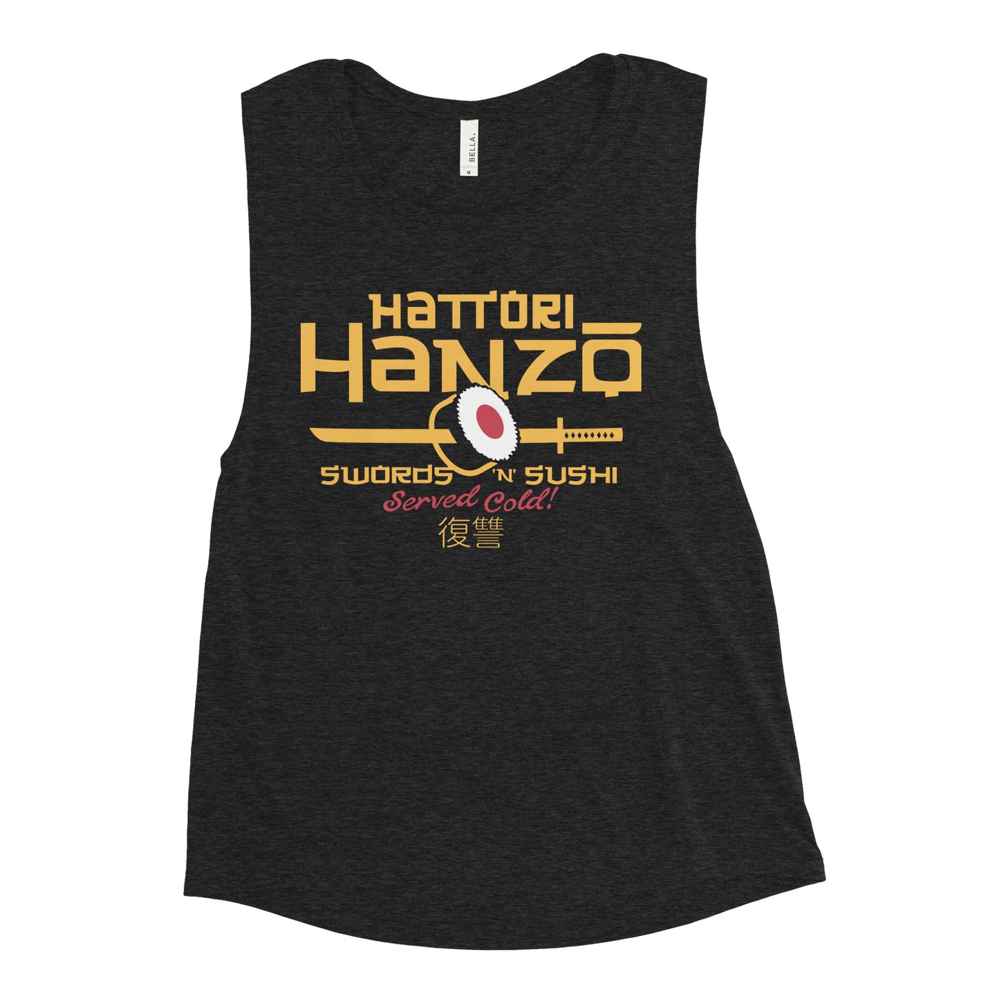 Hattori Hanzo Swords 'n' Sushi Women's Muscle Tank