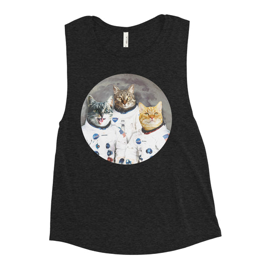 Catstronauts Women's Muscle Tank