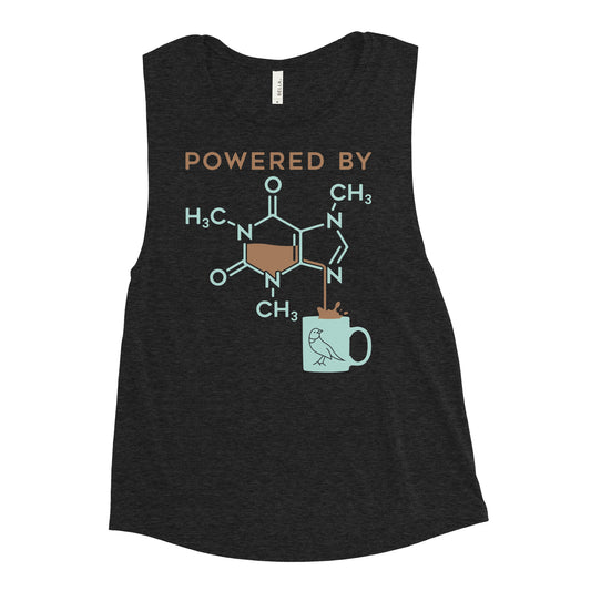 Powered By Caffeine Women's Muscle Tank