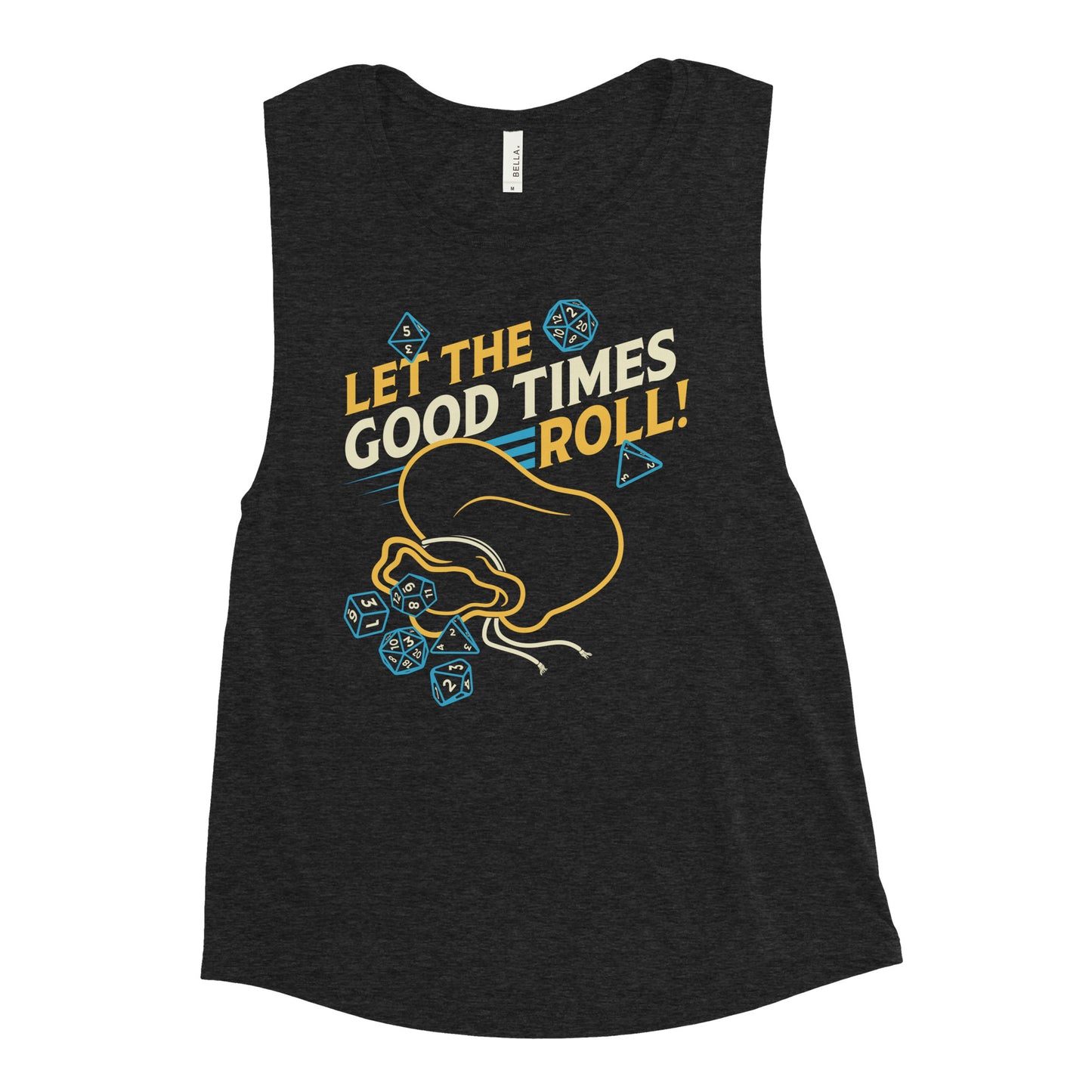 Let The Good Times Roll! Women's Muscle Tank