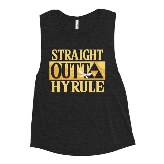 Straight Outta Hyrule Women's Muscle Tank