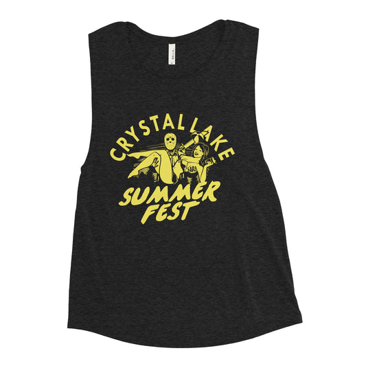 Crystal Lake Summer Fest Women's Muscle Tank