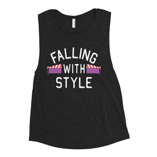 Falling With Style Women's Muscle Tank