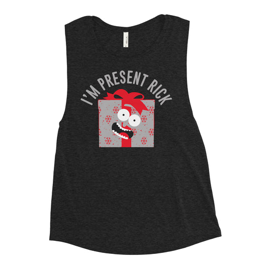 I'm Present Rick Women's Muscle Tank