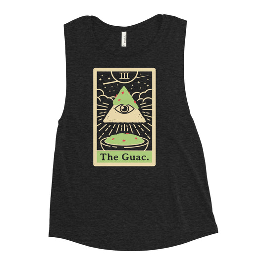 The Guac Tarot Women's Muscle Tank