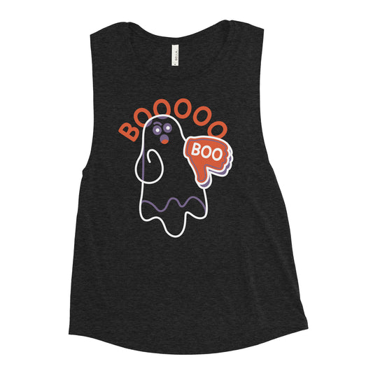 Ghost Boo Women's Muscle Tank