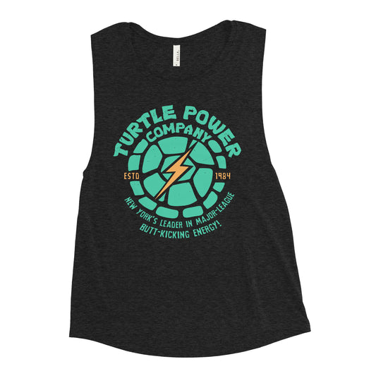 Turtle Power Company Women's Muscle Tank