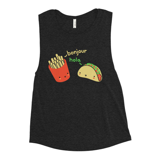 Hola Taco Women's Muscle Tank