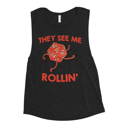 They See Me Rollin' Women's Muscle Tank