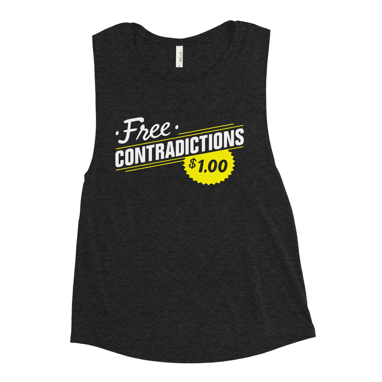 Free Contradictions Women's Muscle Tank