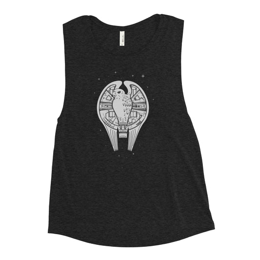 Fastest Falcon In The Universe Women's Muscle Tank