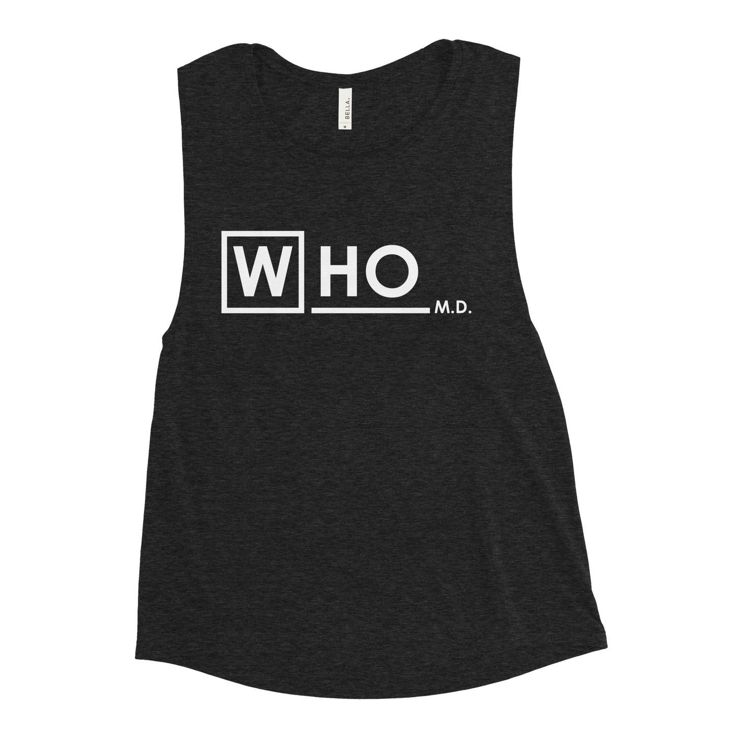 Who MD Women's Muscle Tank