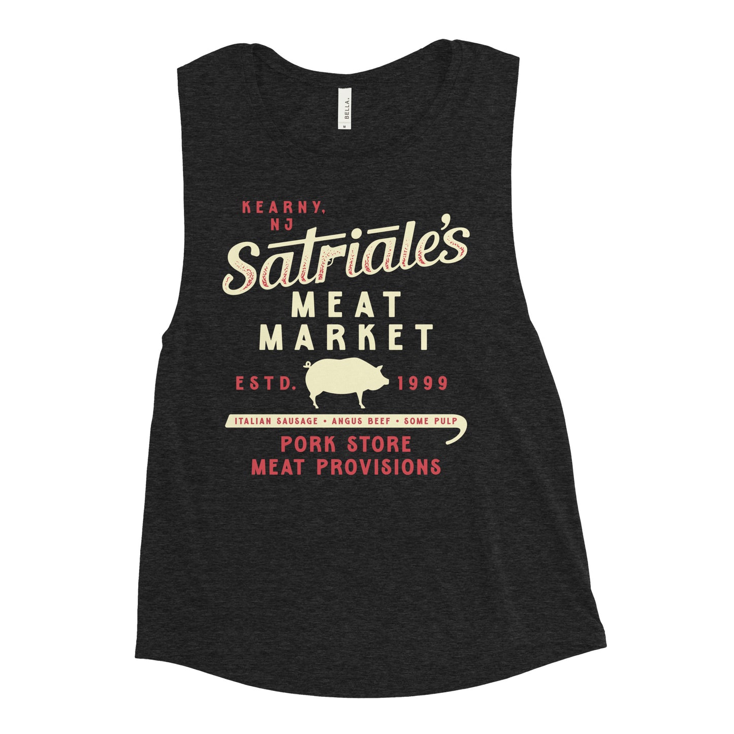 Satriale's Meat Market Women's Muscle Tank