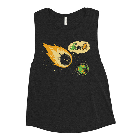 Meteor And Friends Women's Muscle Tank