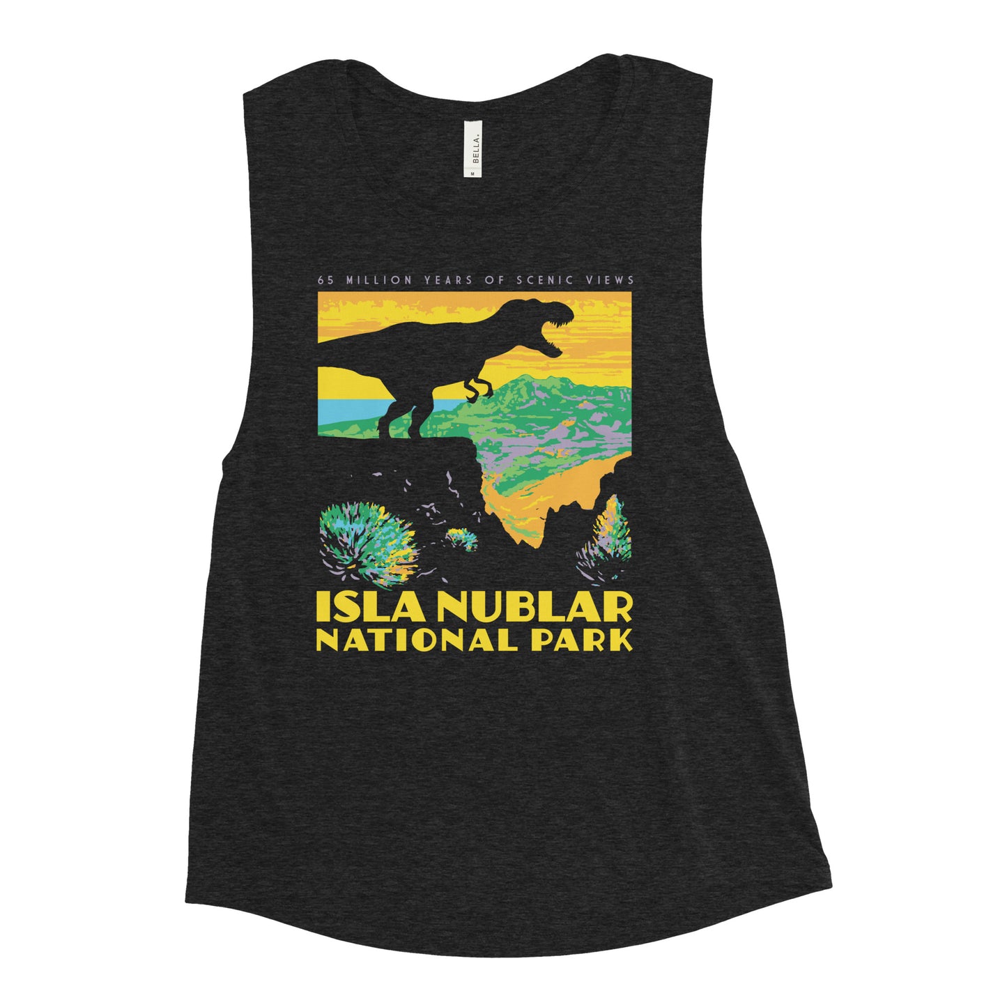 Isla Nublar National Park Women's Muscle Tank