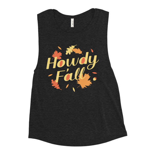 Howdy F'all Women's Muscle Tank