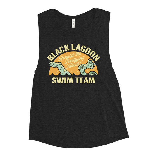 Black Lagoon Swim Team Women's Muscle Tank