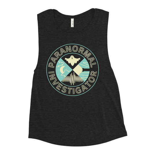 Paranormal Investigator Women's Muscle Tank