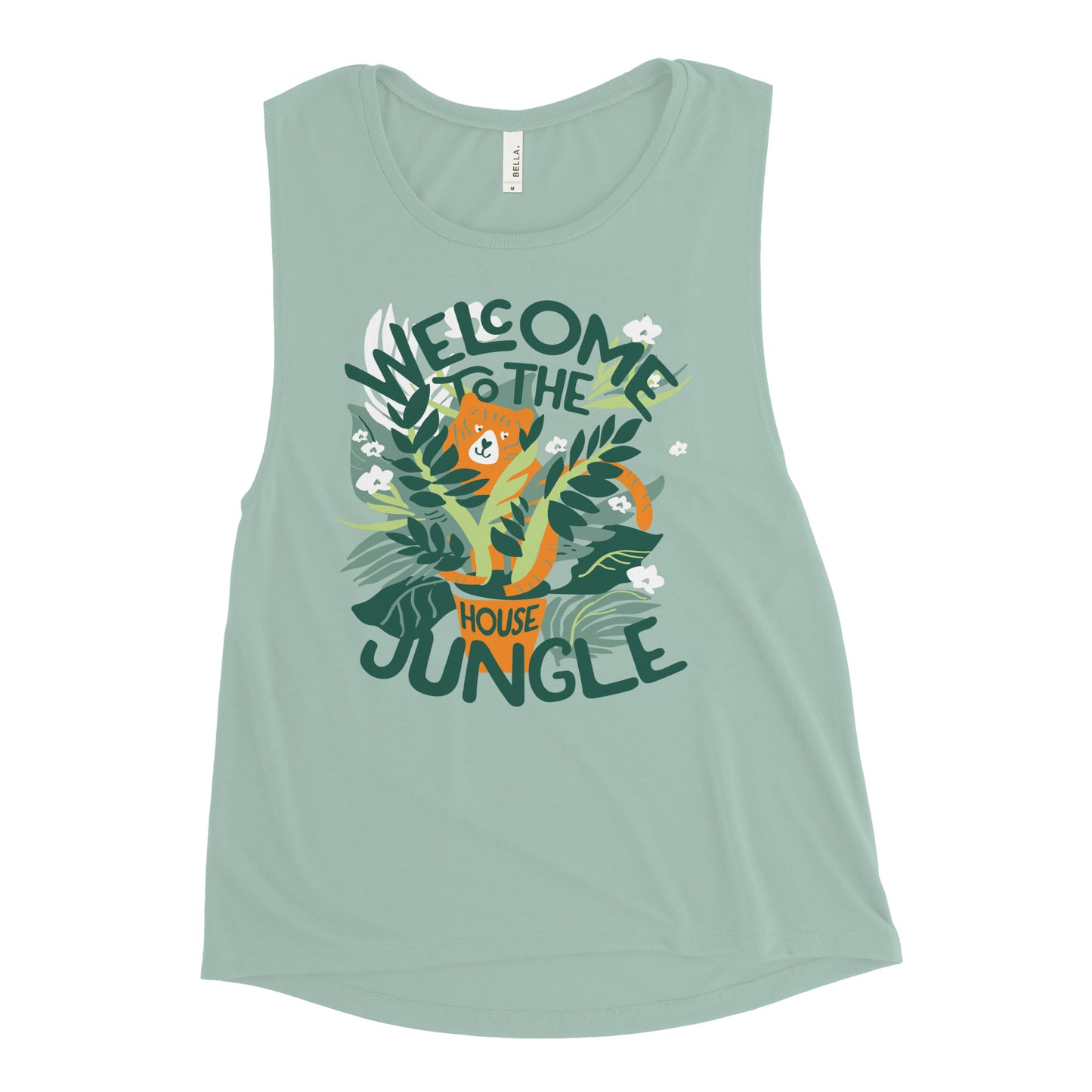 Welcome To The Jungle Women's Muscle Tank