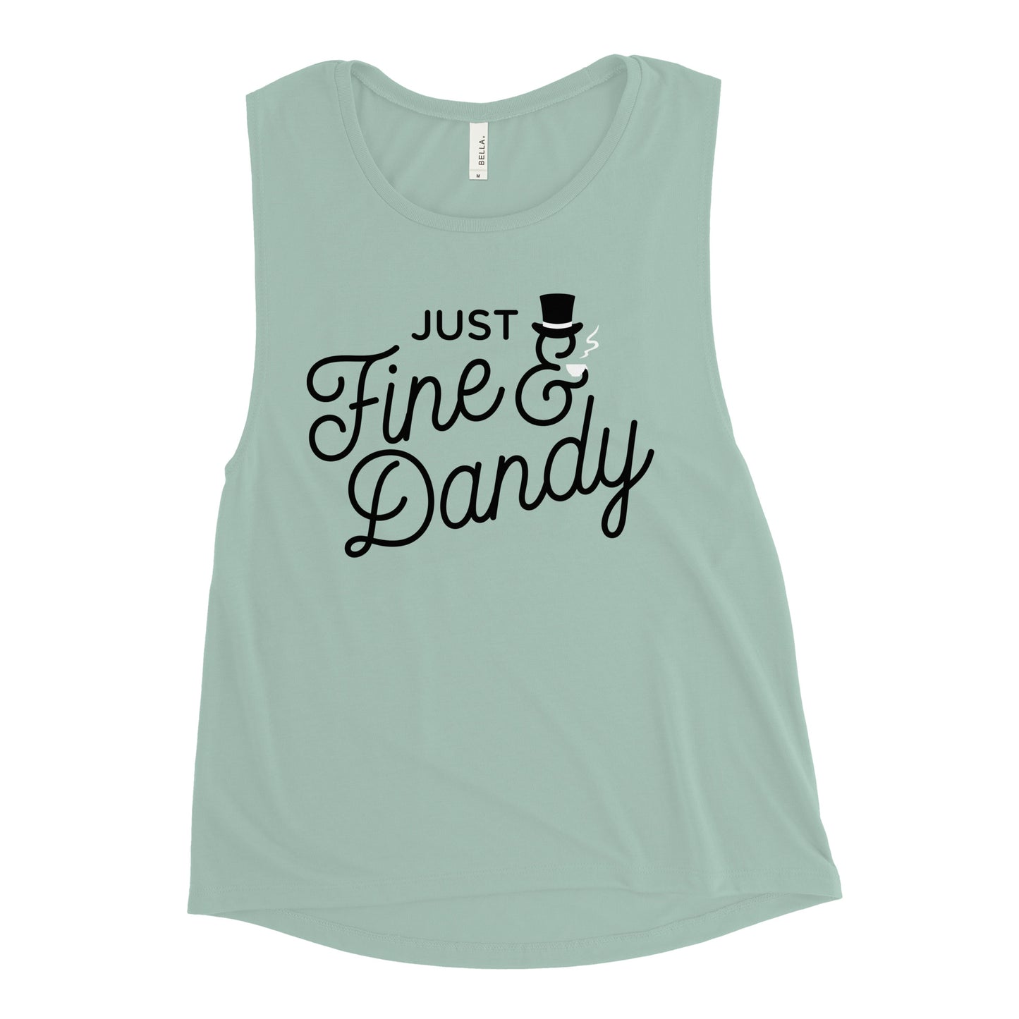 Just Fine And Dandy Women's Muscle Tank