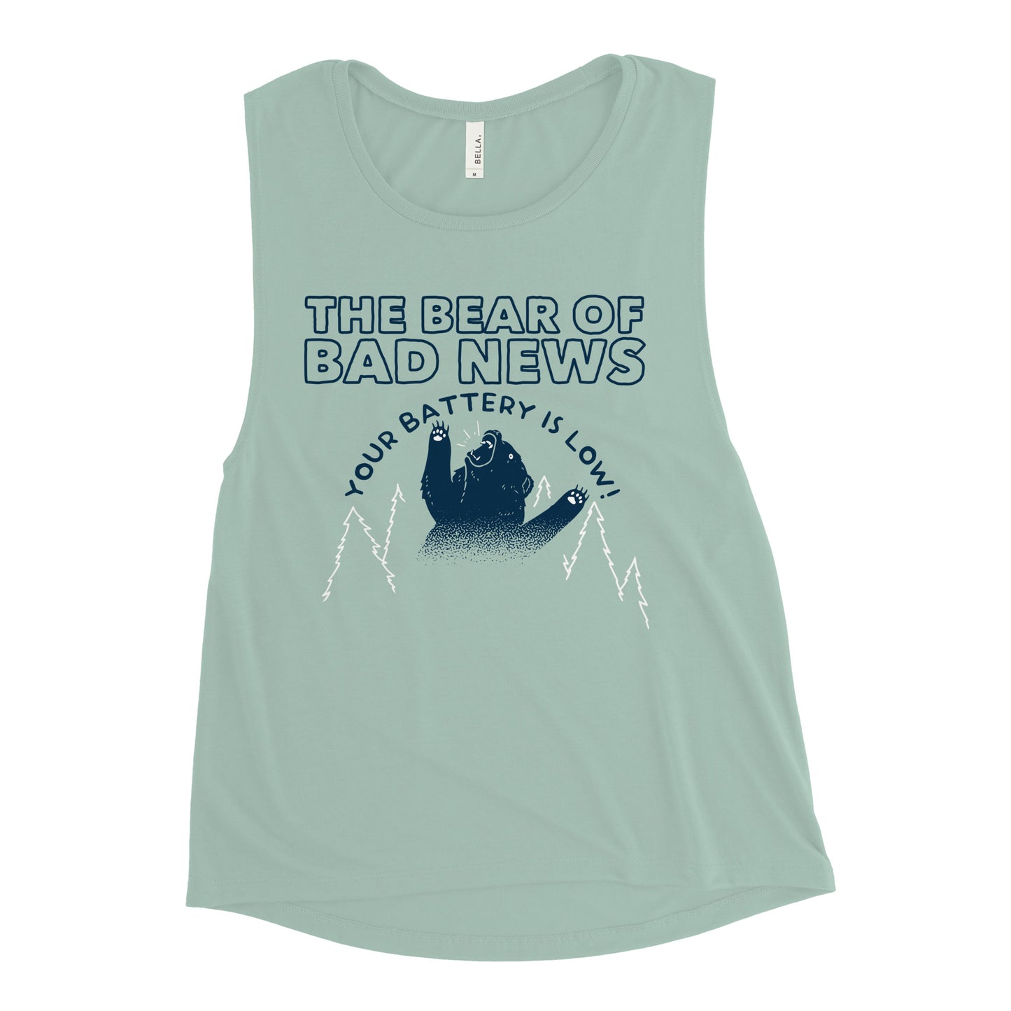 The Bear Of Bad News Women's Muscle Tank