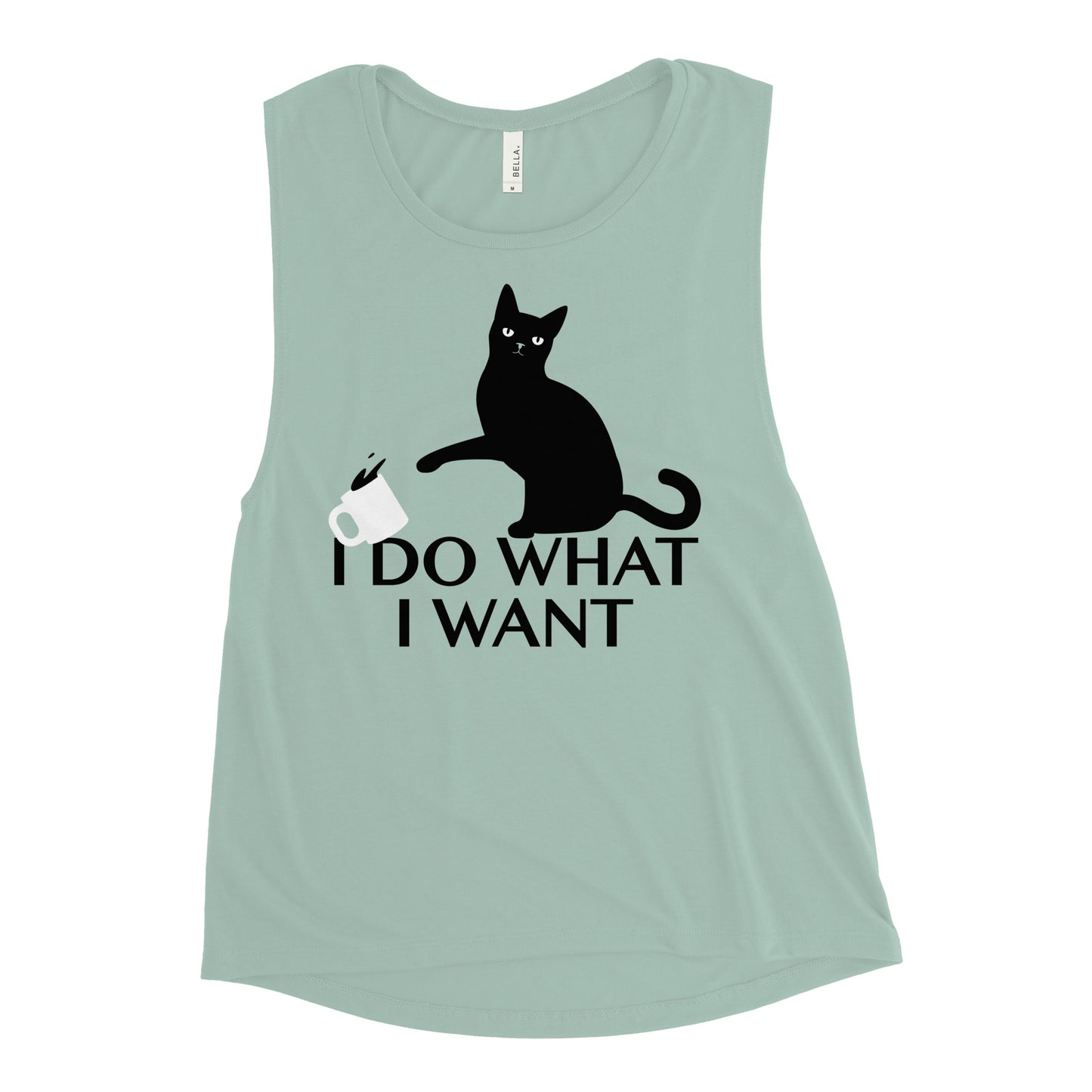 I Do What I Want Women's Muscle Tank