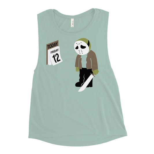 Friday the 12th Women's Muscle Tank