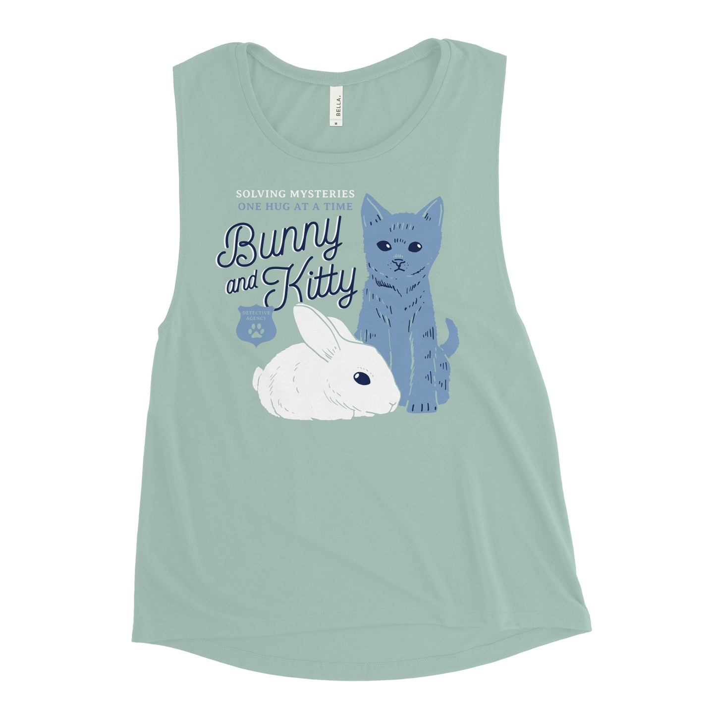 Bunny And Kitty Women's Muscle Tank