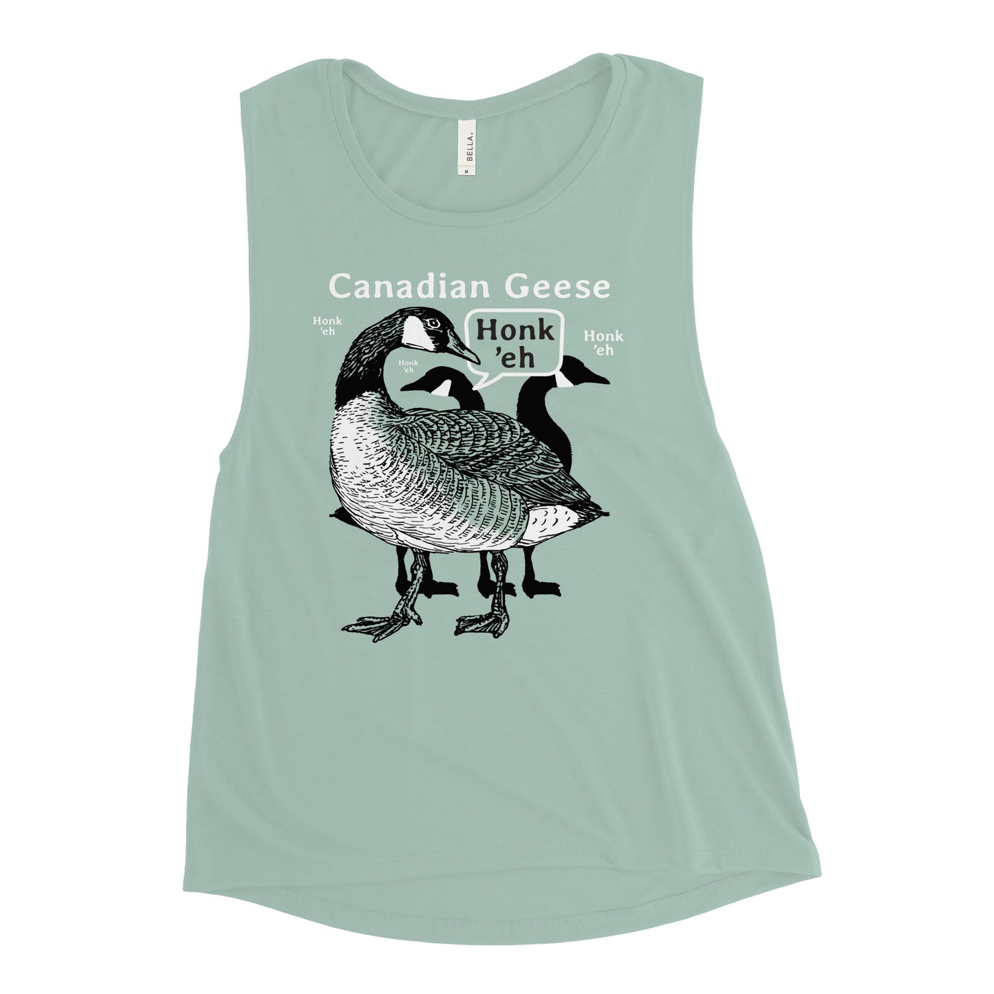 Canadian Geese Women's Muscle Tank