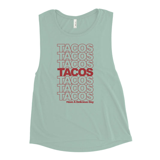 Tacos Tacos Tacos Women's Muscle Tank