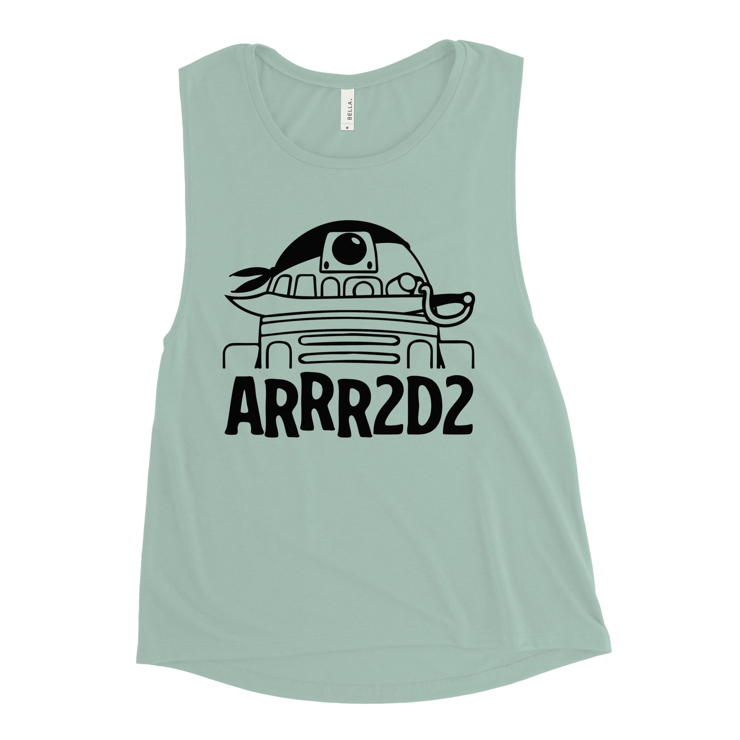 ARRR2D2 Women's Muscle Tank