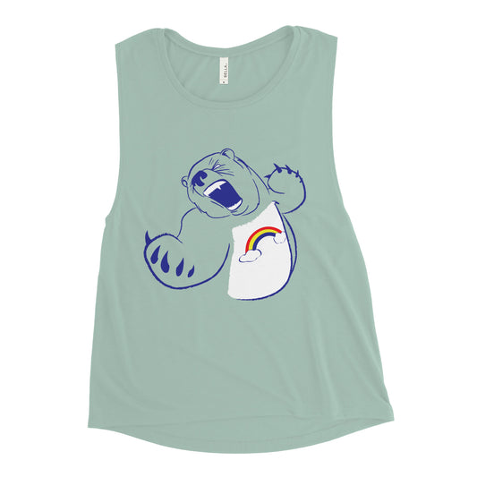 Scarebear Women's Muscle Tank