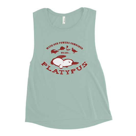 Our Powers Combined... Women's Muscle Tank