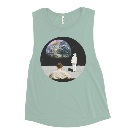 Tourist's View Women's Muscle Tank