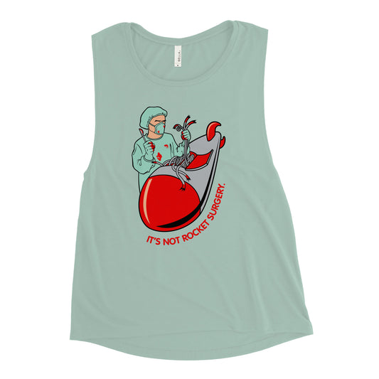 It's Not Rocket Surgery Women's Muscle Tank