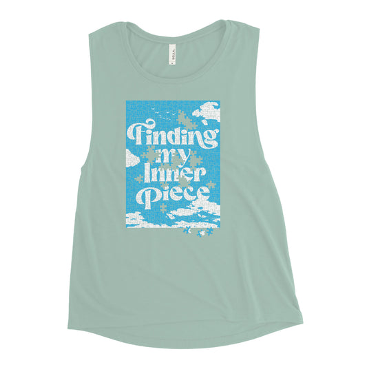 Finding My Inner Piece Women's Muscle Tank