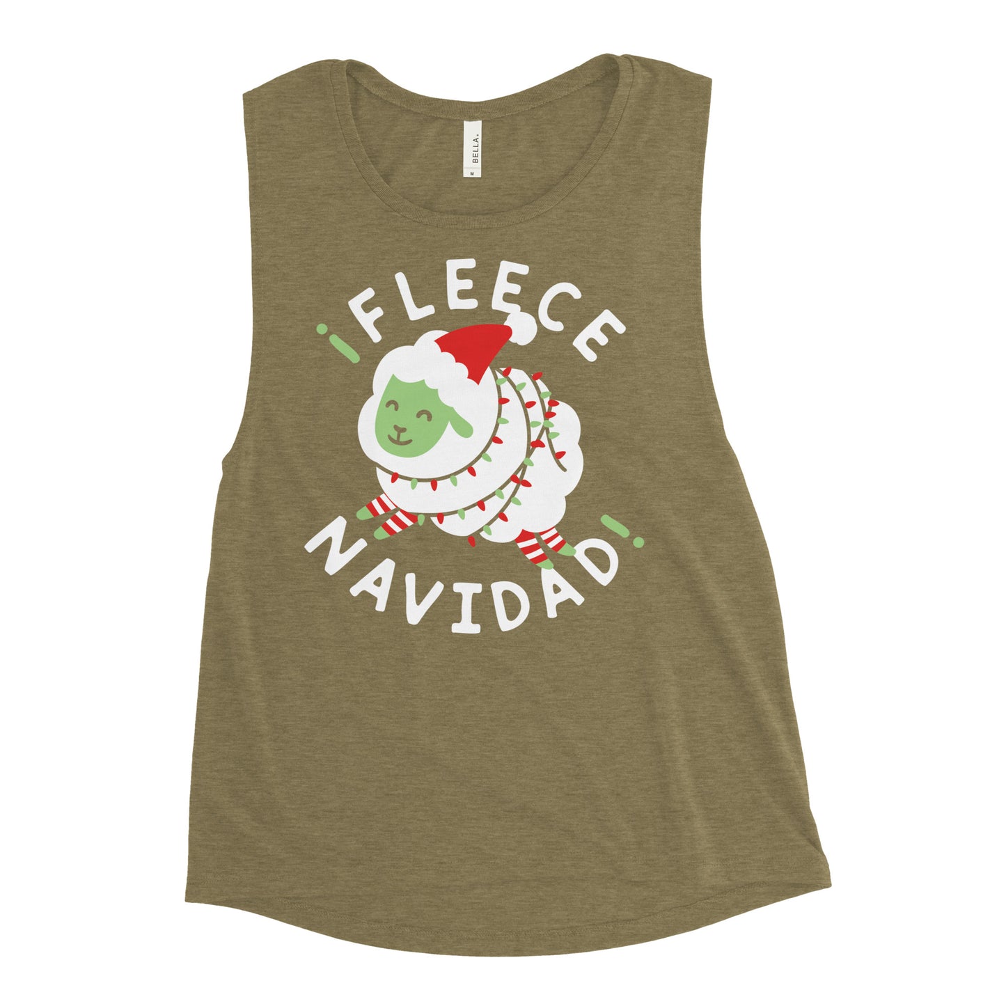 ¡Fleece Navidad! Women's Muscle Tank