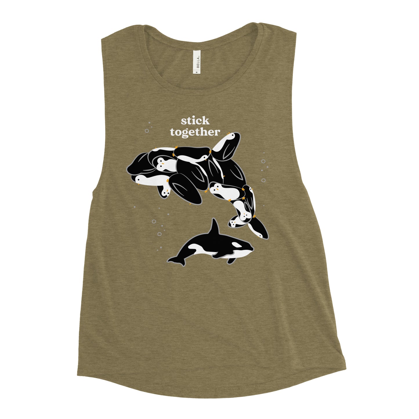 Stick Together Women's Muscle Tank