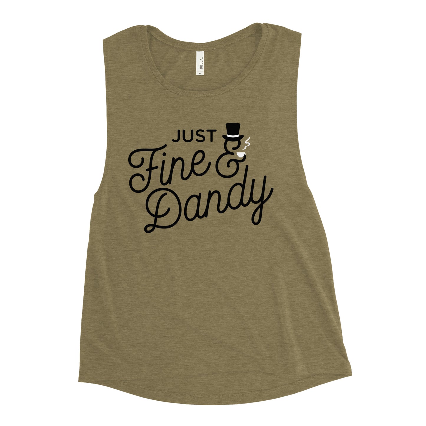 Just Fine And Dandy Women's Muscle Tank