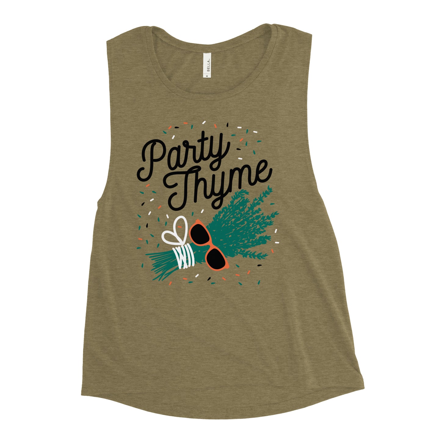 Party Thyme Women's Muscle Tank