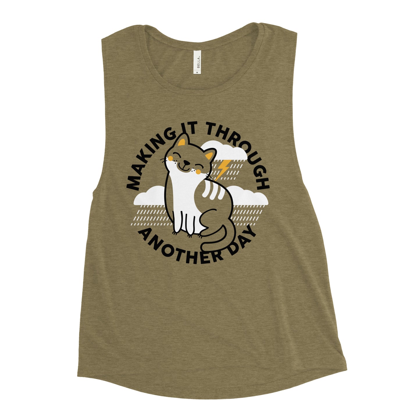 Making It Through Another Day Women's Muscle Tank