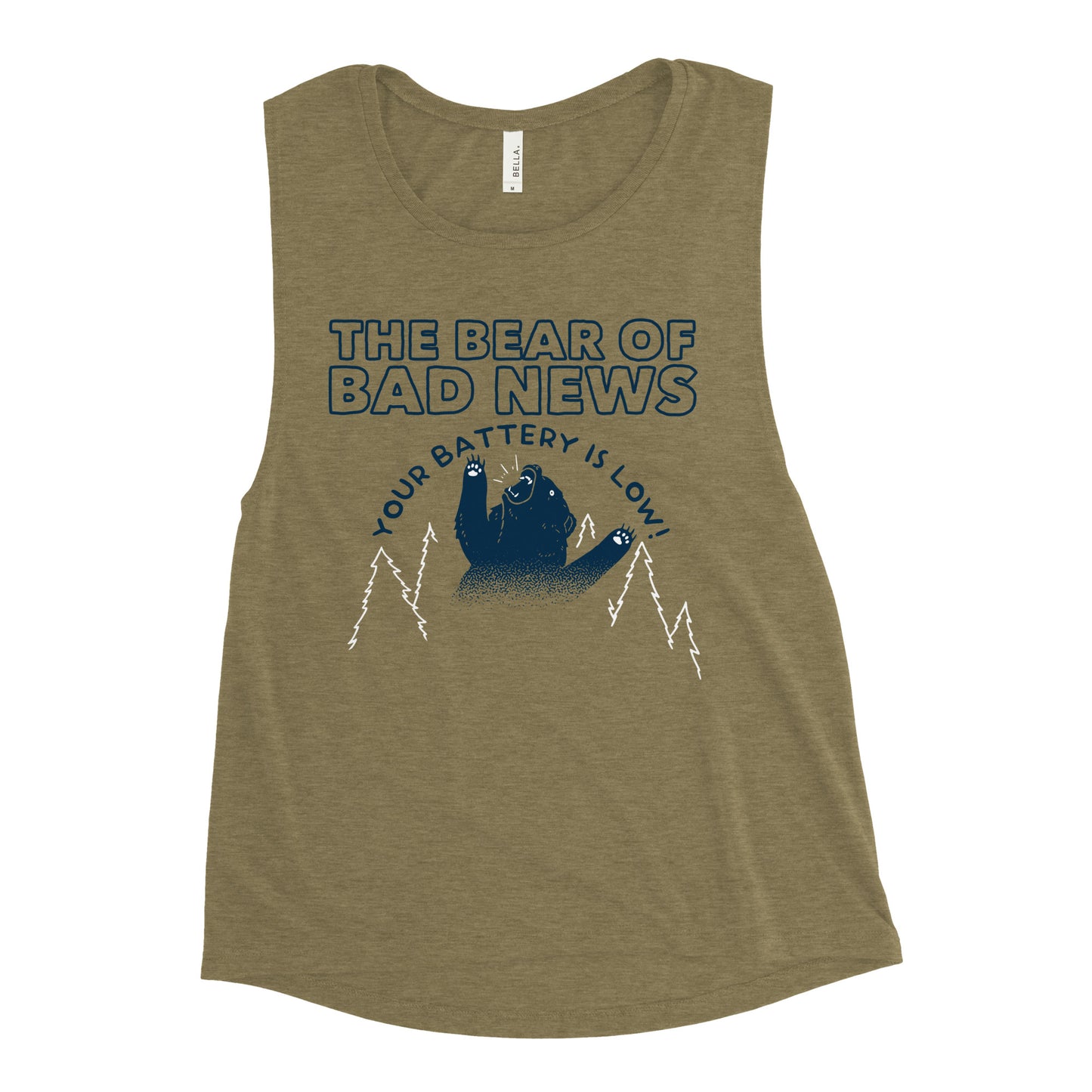 The Bear Of Bad News Women's Muscle Tank