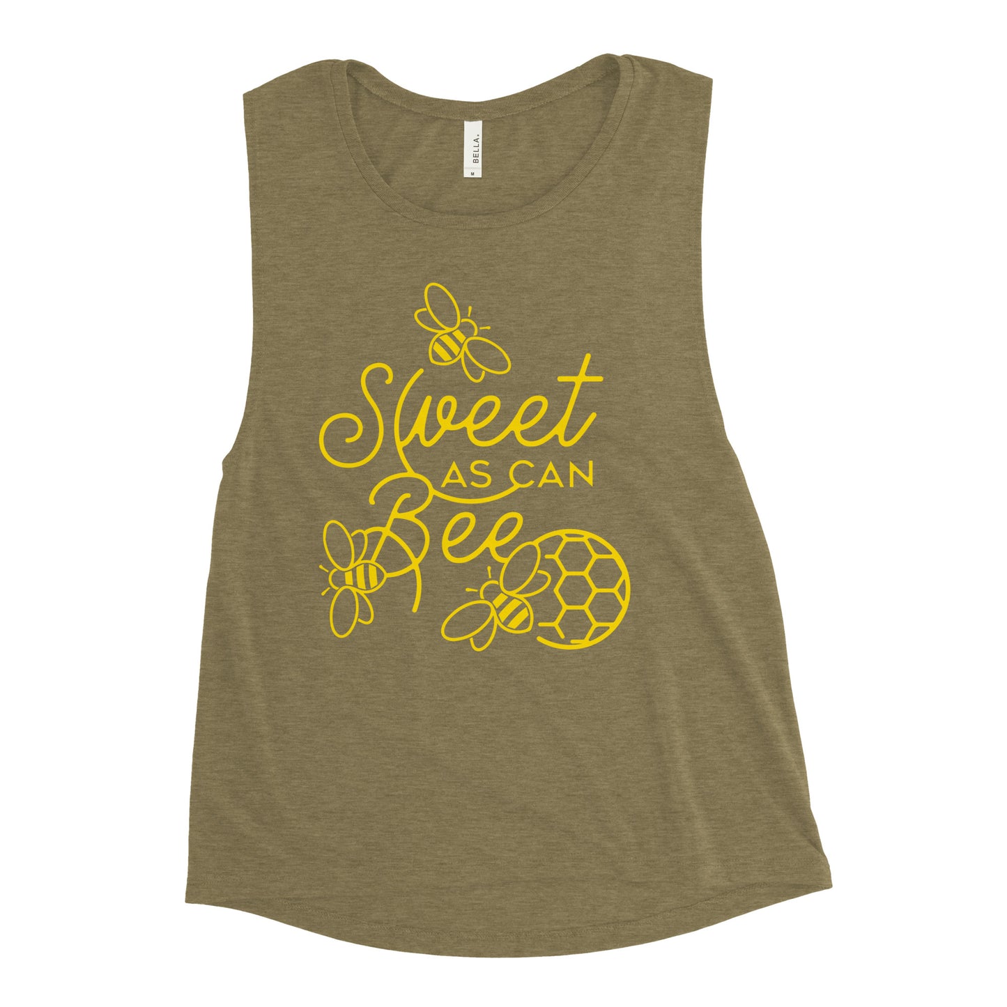 Sweet As Can Bee Women's Muscle Tank