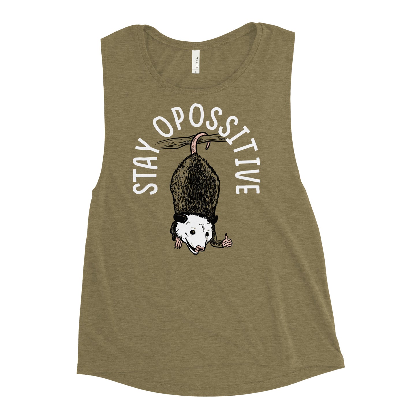 Stay Opossitive Women's Muscle Tank