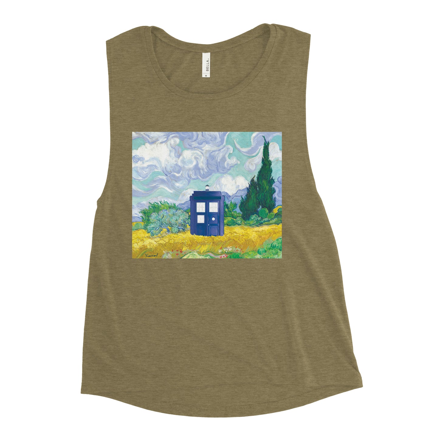 Visiting Van Gogh Women's Muscle Tank