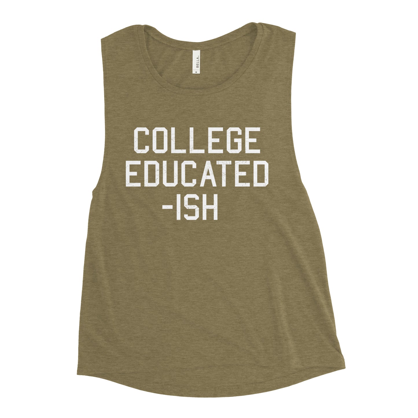 College Educated-ish Women's Muscle Tank