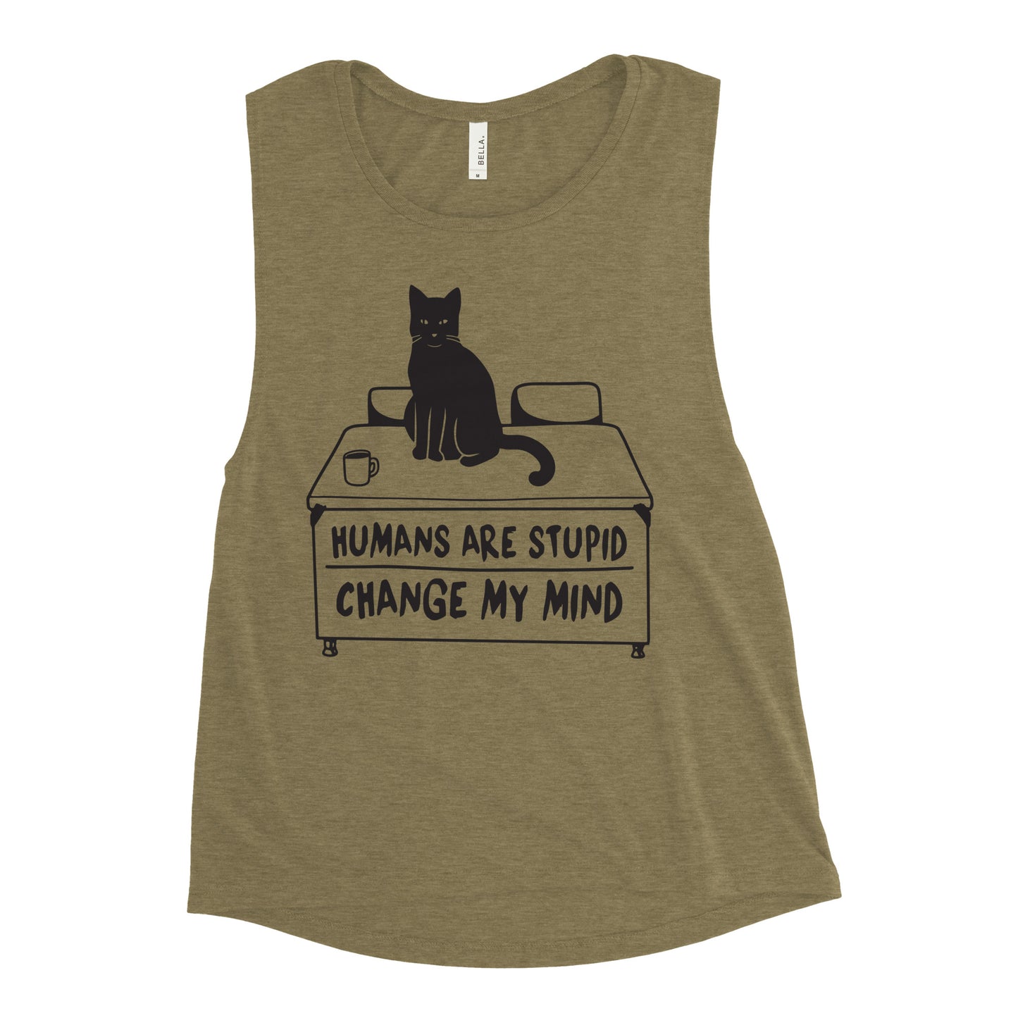 Humans Are Stupid Women's Muscle Tank